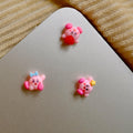 VanillaStarCafe Tiny Kirby Magnets Neodymium 0.25in Set of 3