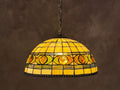 U2Antique 14 Inch Handmade Tiffany Stained Glass Pendant Lamp