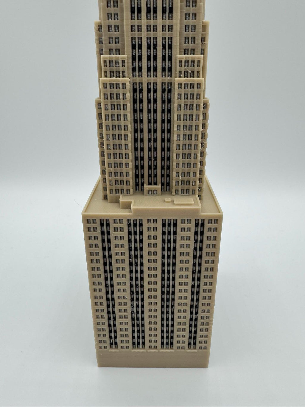 StarsoftheCity Chicago Board of Trade Building Model 3D Printed Full Color 1:1000 Scale