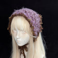 Handmade Woodland Crochet Triangle Headscarf - Boho Chic