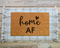 HamlinRowShop Home AF Coir Doormat Funny Welcome Mat