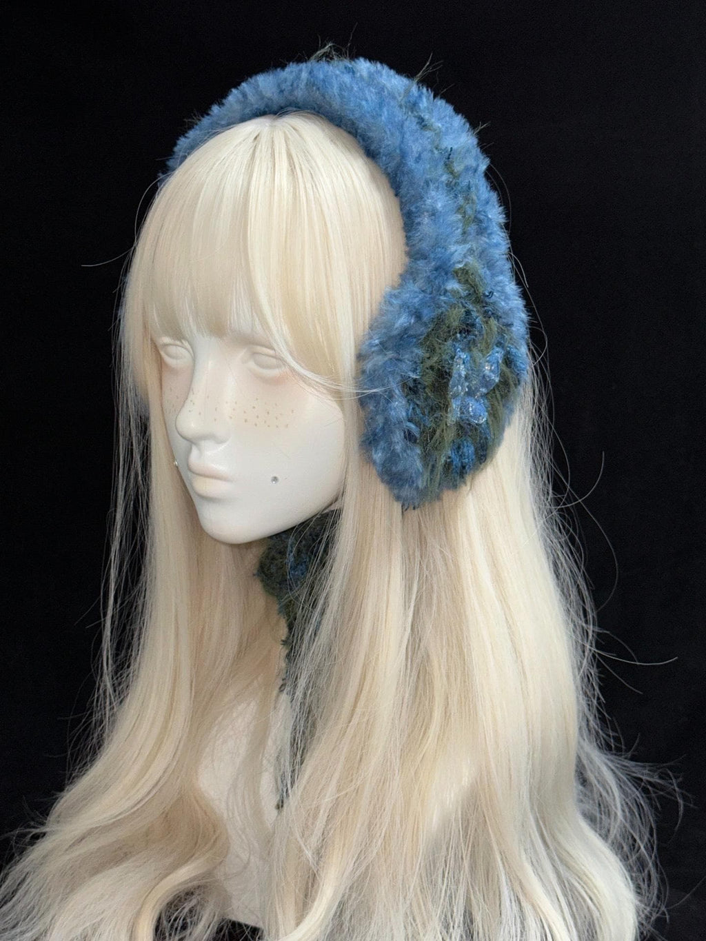 Custom Color Butterfly Crochet Ear Warmer Handmade Bohemian Style