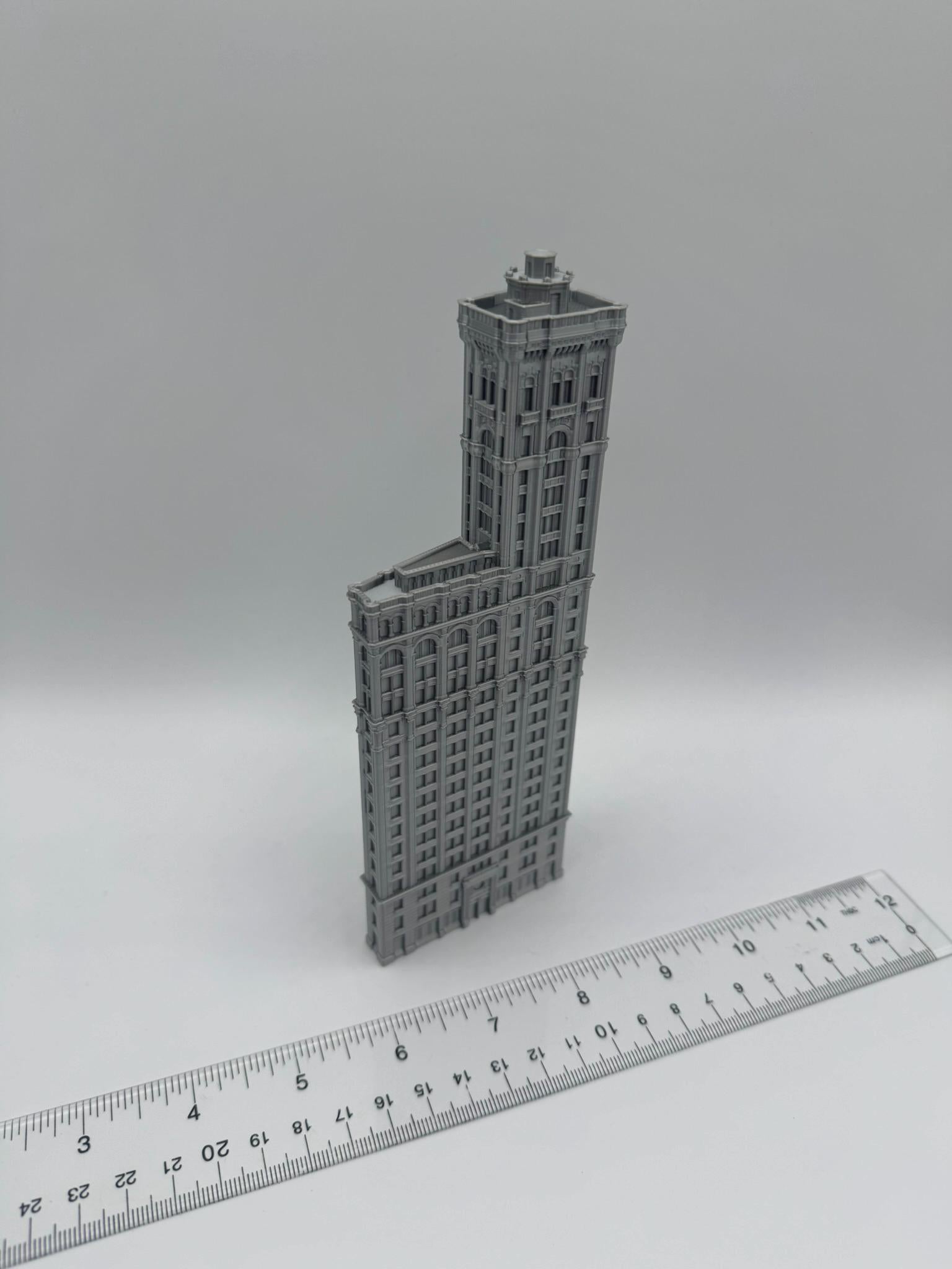StarsoftheCity One Times Square 3D Printed Miniature Model