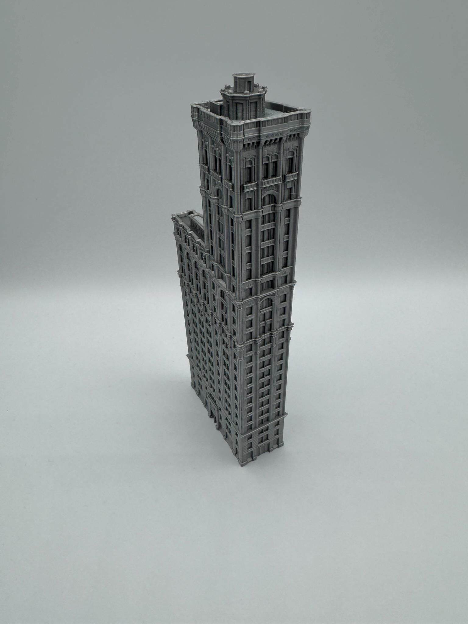 StarsoftheCity One Times Square 3D Printed Miniature Model