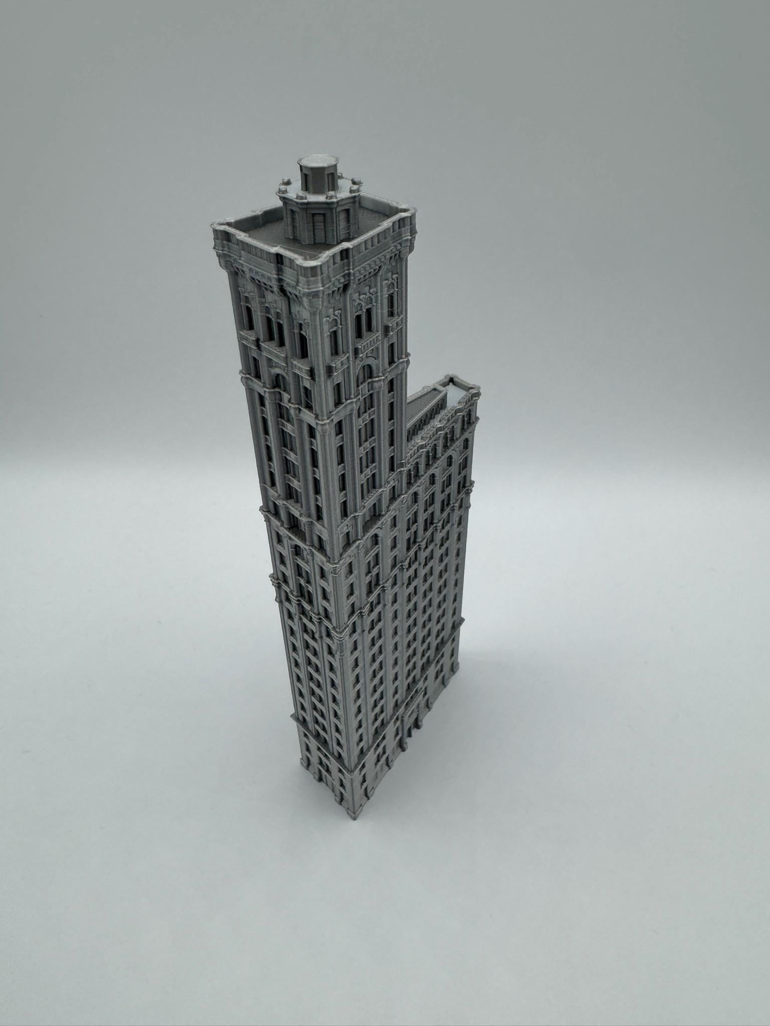 StarsoftheCity One Times Square 3D Printed Miniature Model