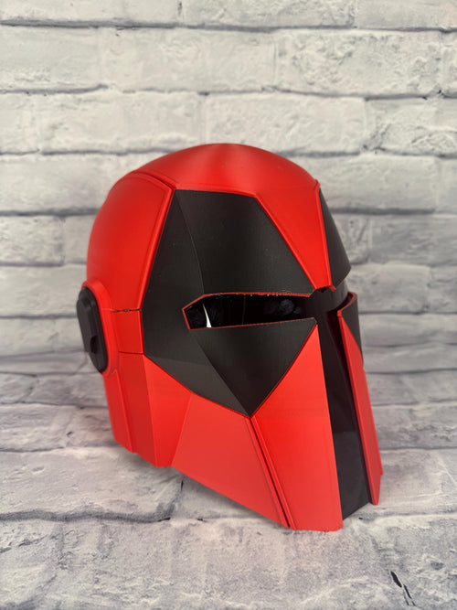 ComboMaker Mandalorian Inspired Deadpool Cosplay Helmet 3D Printed