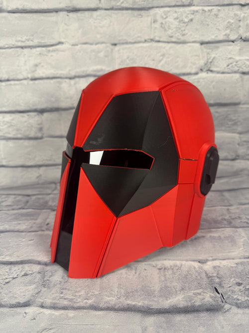 ComboMaker Mandalorian Inspired Deadpool Cosplay Helmet 3D Printed