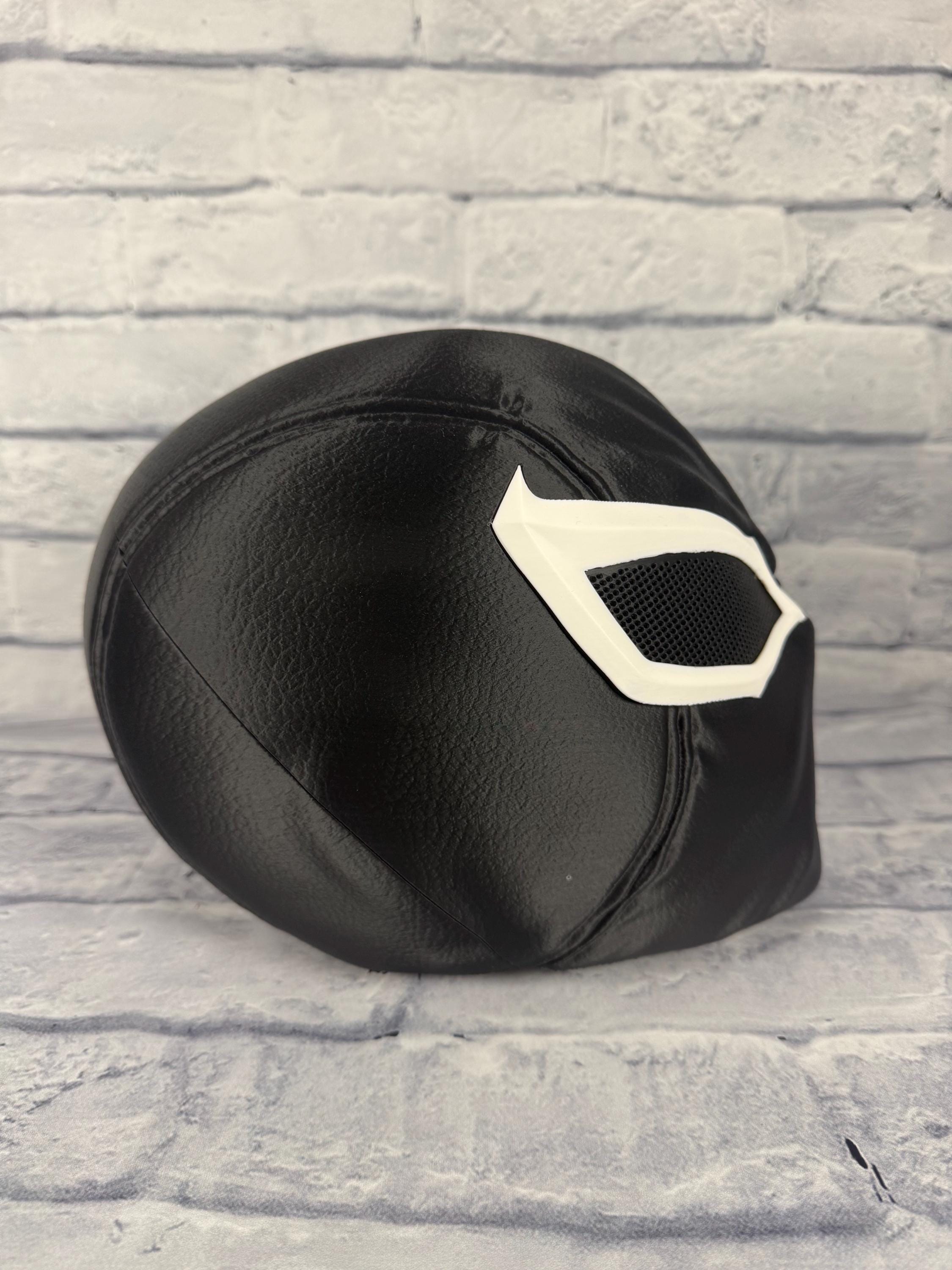 Agent Venom Inspired 3D Printed Cosplay Helmet Magnetic Eyes