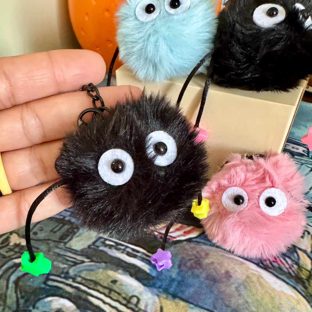 VanillaStarCafe Soft Sprite Keychain Dangly Arms Konpeito Candy