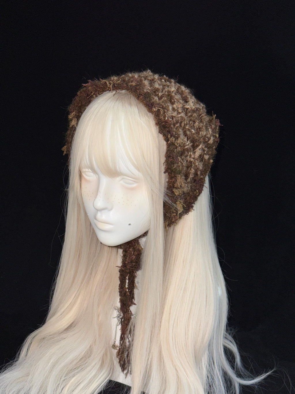 stellarPride Handmade Forest Crochet Headband Rustic Floral Charm