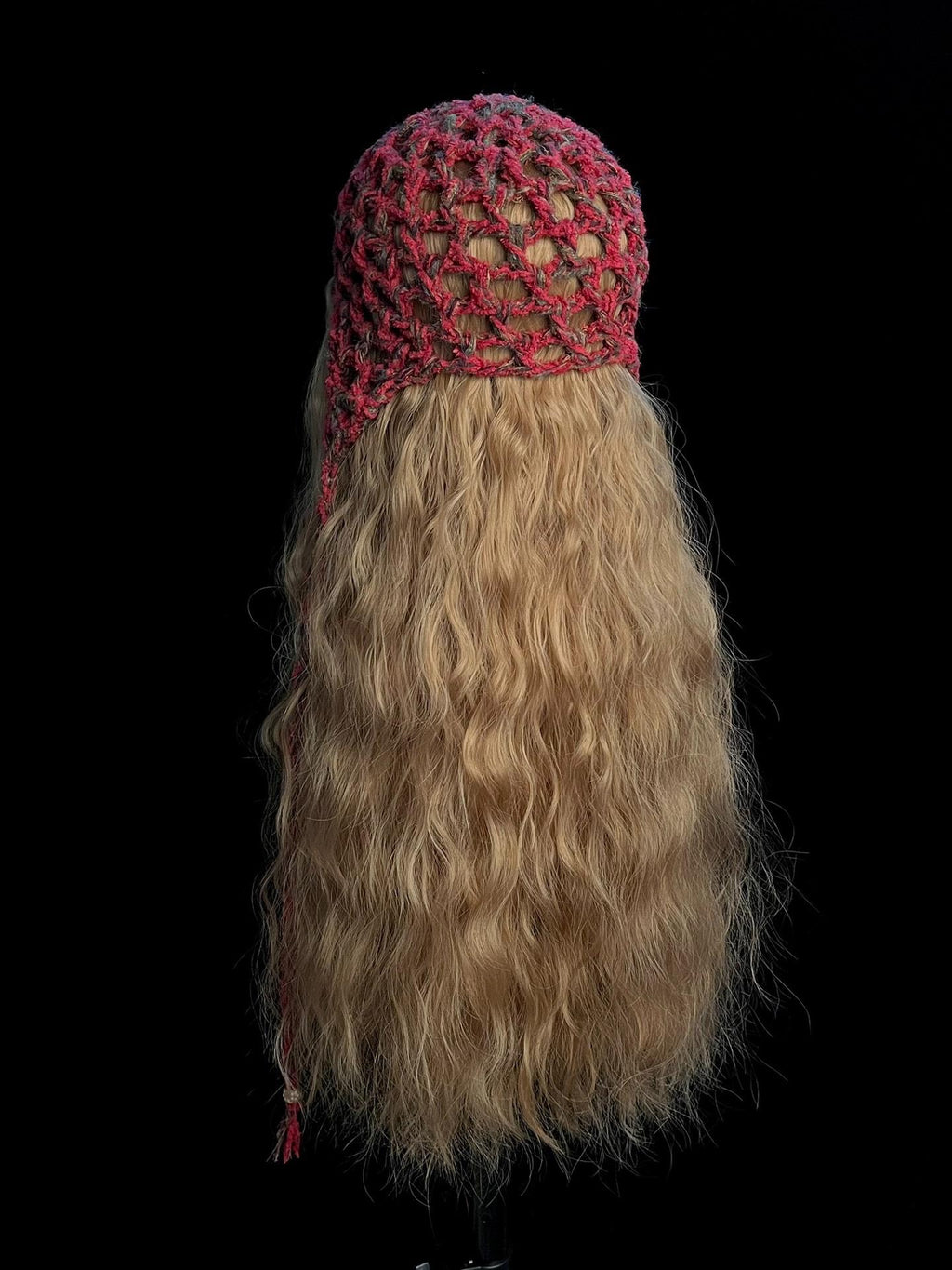 Vintage Forest Hollow Knit Ear Warmer Intricate Design