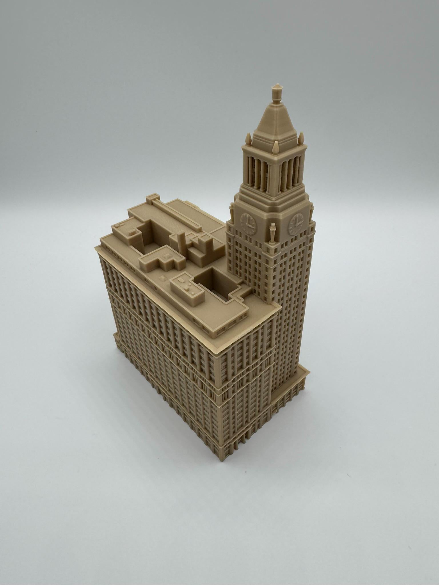 StarsoftheCity Consolidated Edison Building 3D Printed Model 6in