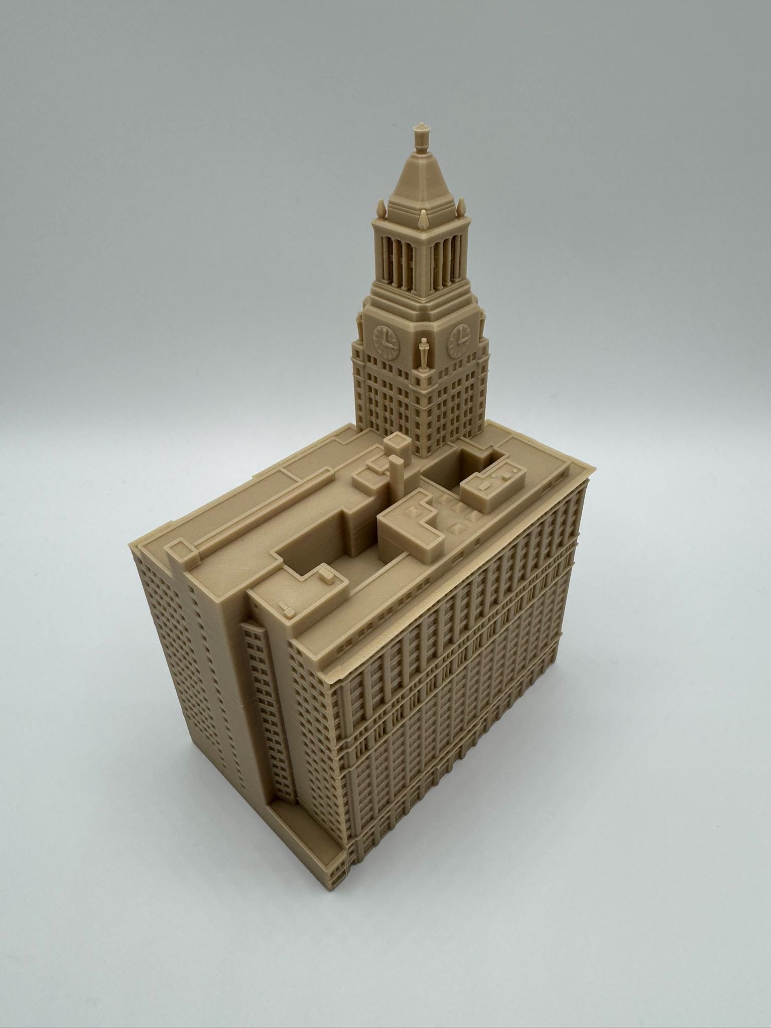 StarsoftheCity Consolidated Edison Building 3D Printed Model 6in