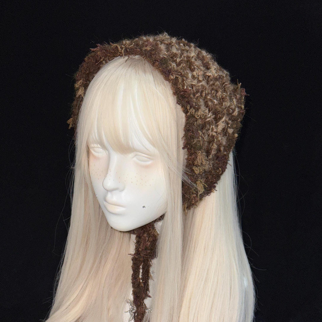 stellarPride Handmade Forest Crochet Headband Rustic Floral Charm