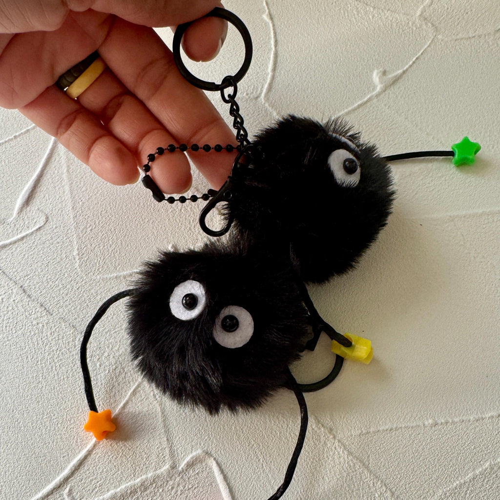 VanillaStarCafe Soft Sprite Keychain Dangly Arms Konpeito Candy