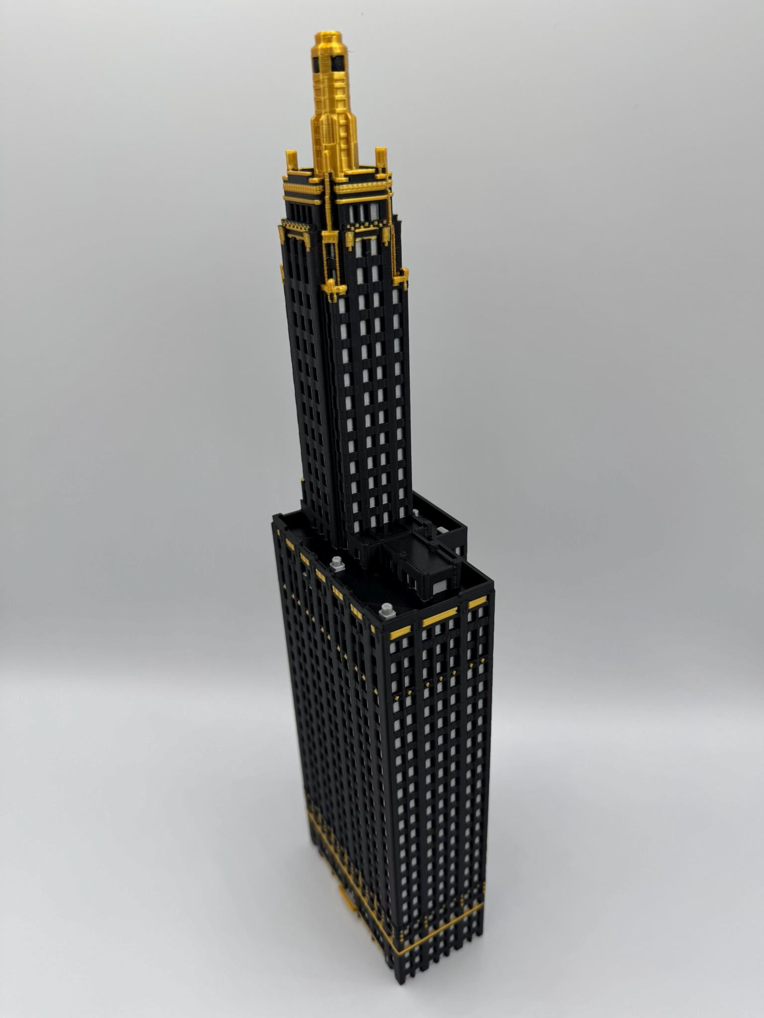 StarsoftheCity Carbide and Carbon Building Model 3D Printed Skyscraper