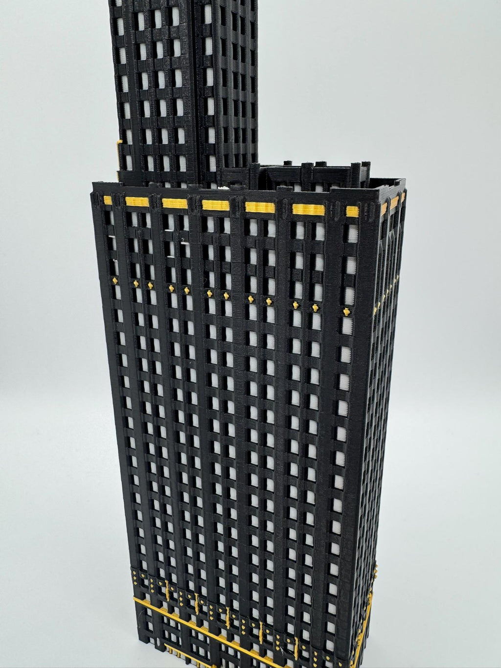 StarsoftheCity Carbide and Carbon Building Model 3D Printed Skyscraper