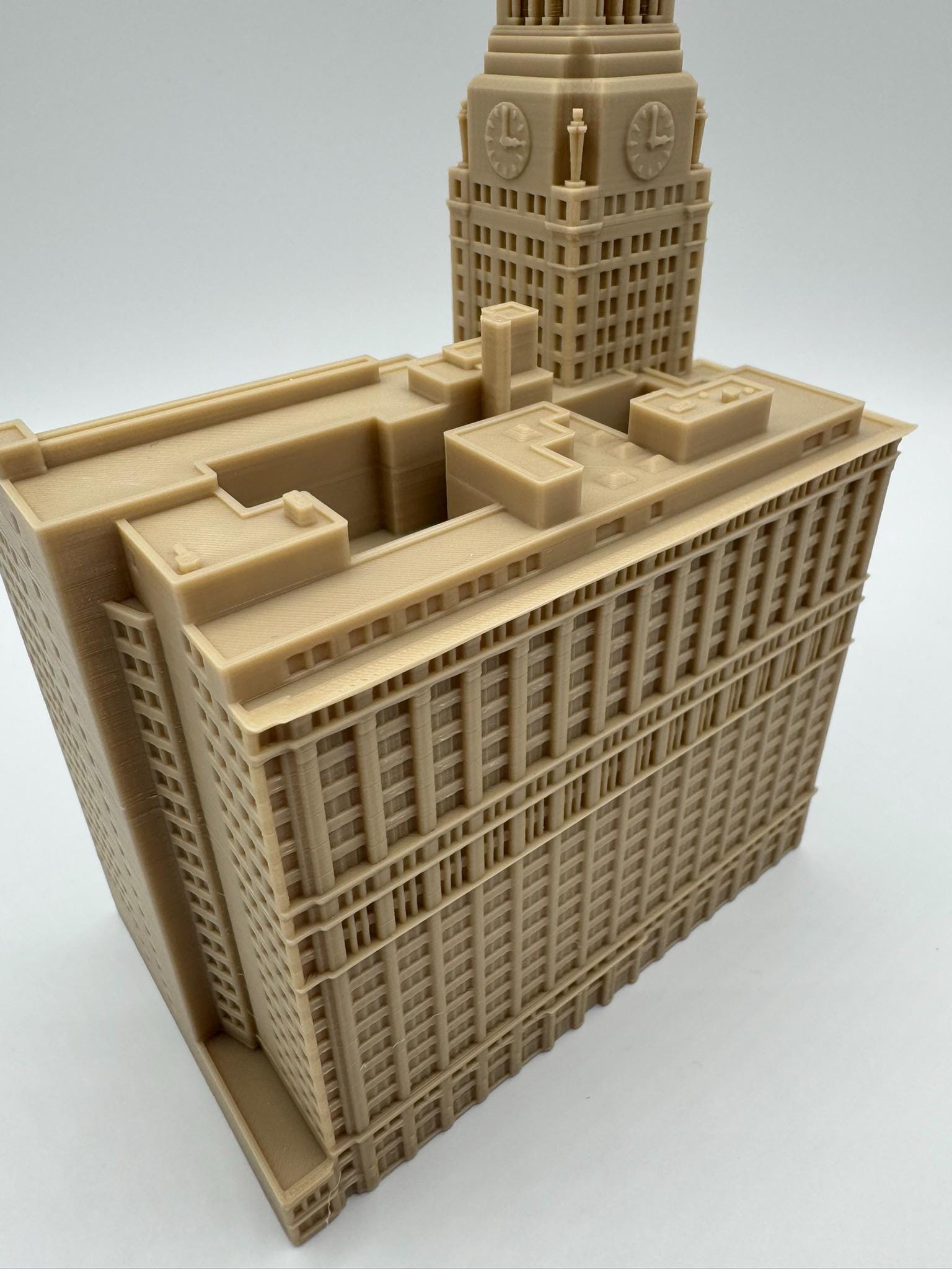 StarsoftheCity Consolidated Edison Building 3D Printed Model 6in