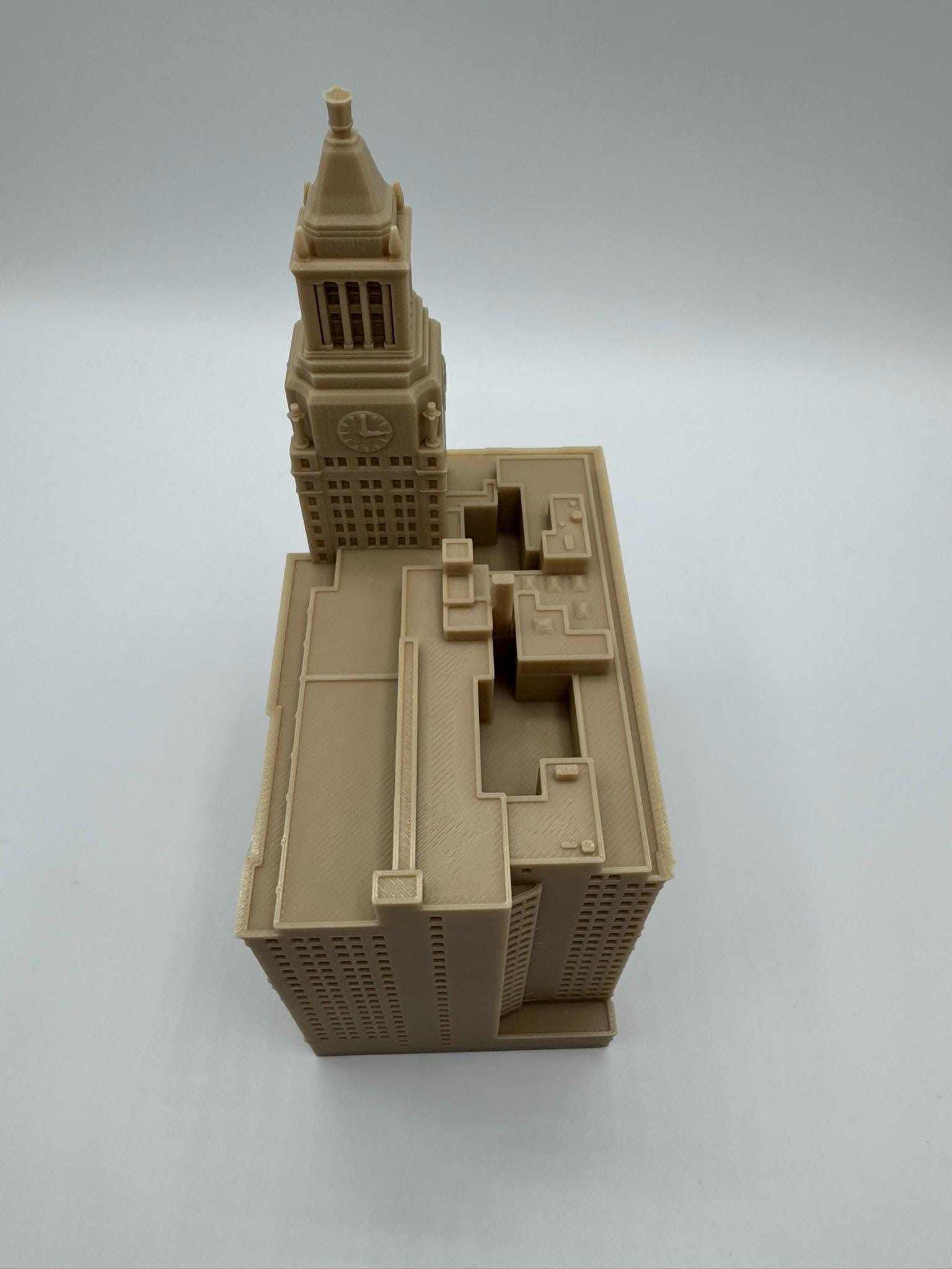 StarsoftheCity Consolidated Edison Building 3D Printed Model 6in