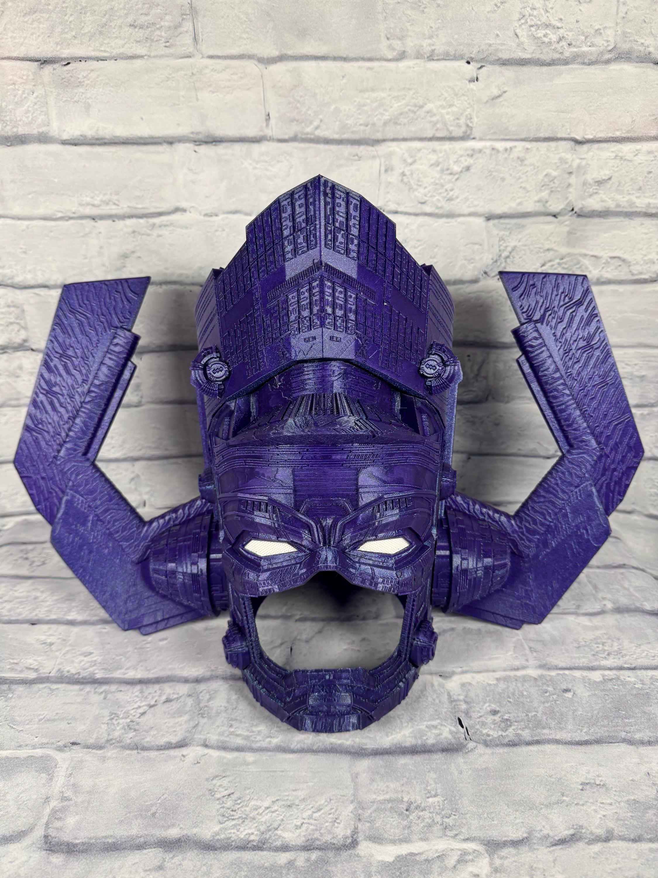 ComboMaker Galactus Movie Inspired Cosplay Helmet Cosmic Purple