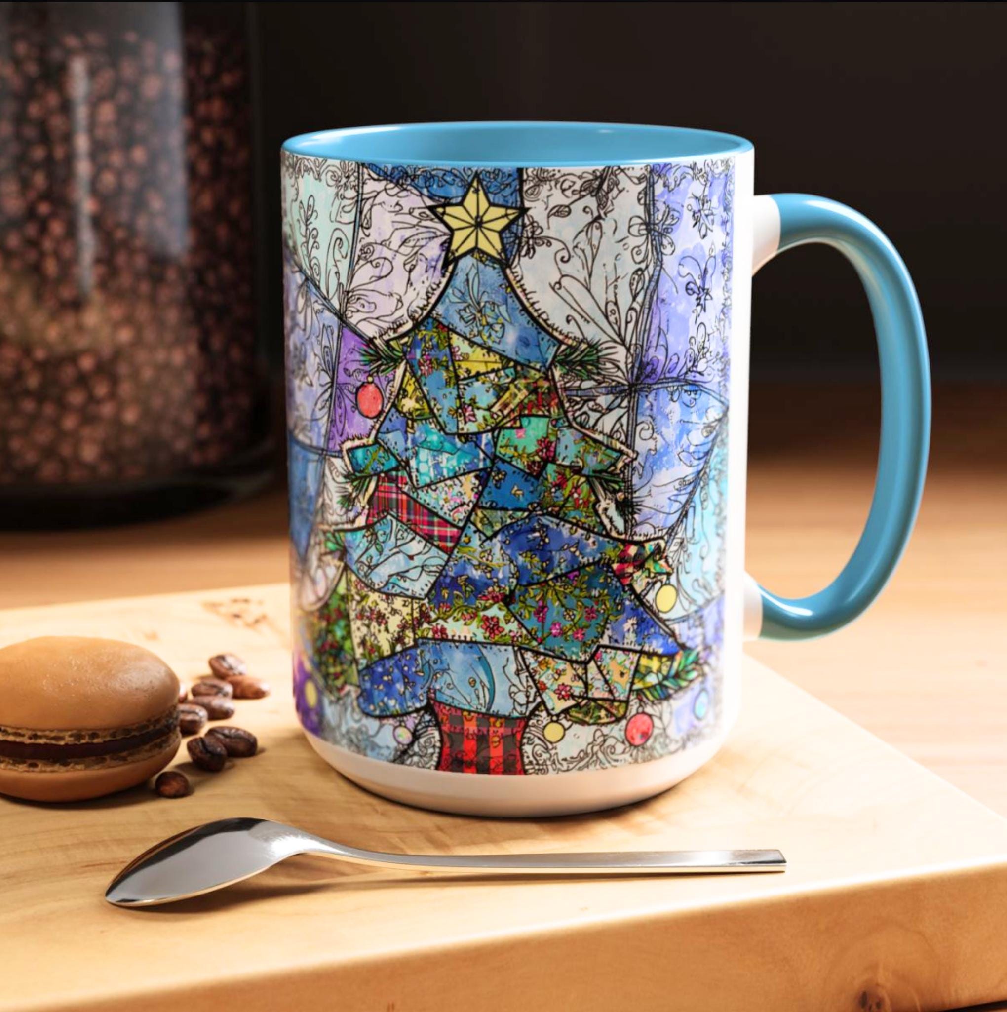 LELORESTORE Christmas Tree Ceramic Coffee Mug Seasonal Gift
