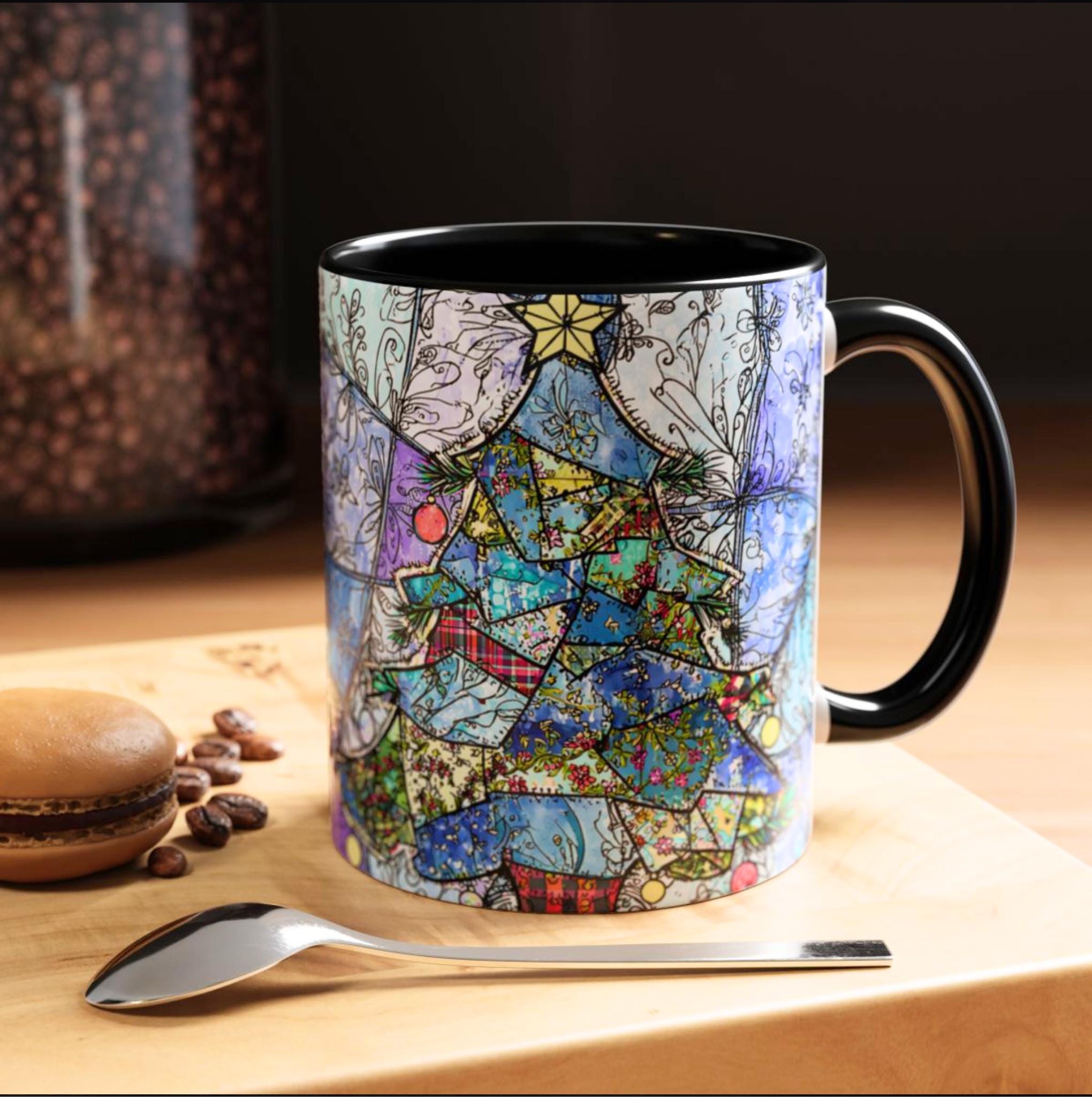 LELORESTORE Christmas Tree Ceramic Coffee Mug Seasonal Gift