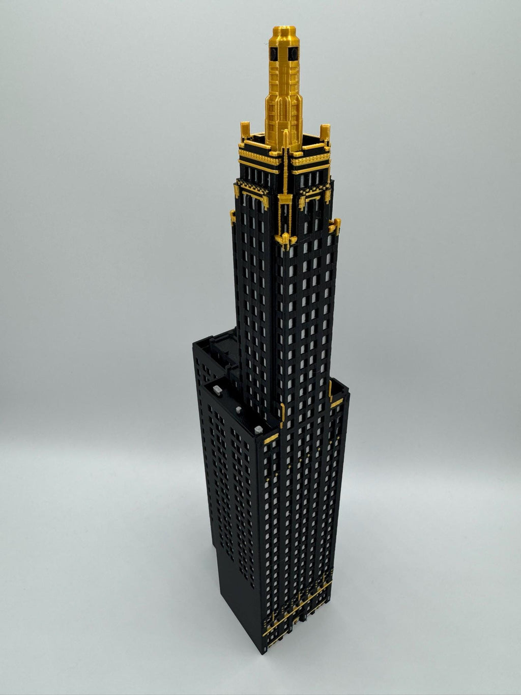 StarsoftheCity Carbide And Carbon Building Model 3D Printed Full Color