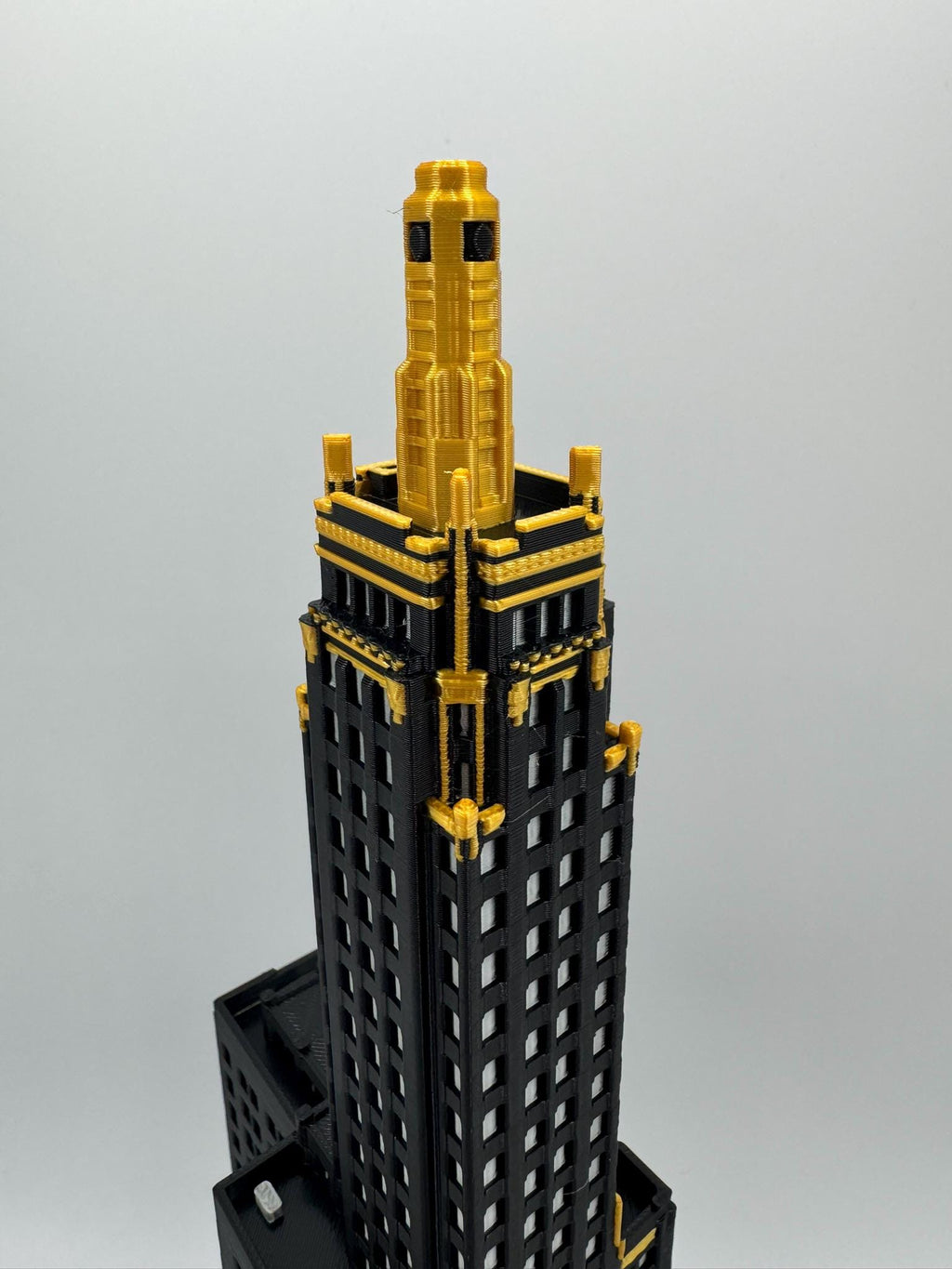 StarsoftheCity Carbide and Carbon Building Model 3D Printed Skyscraper