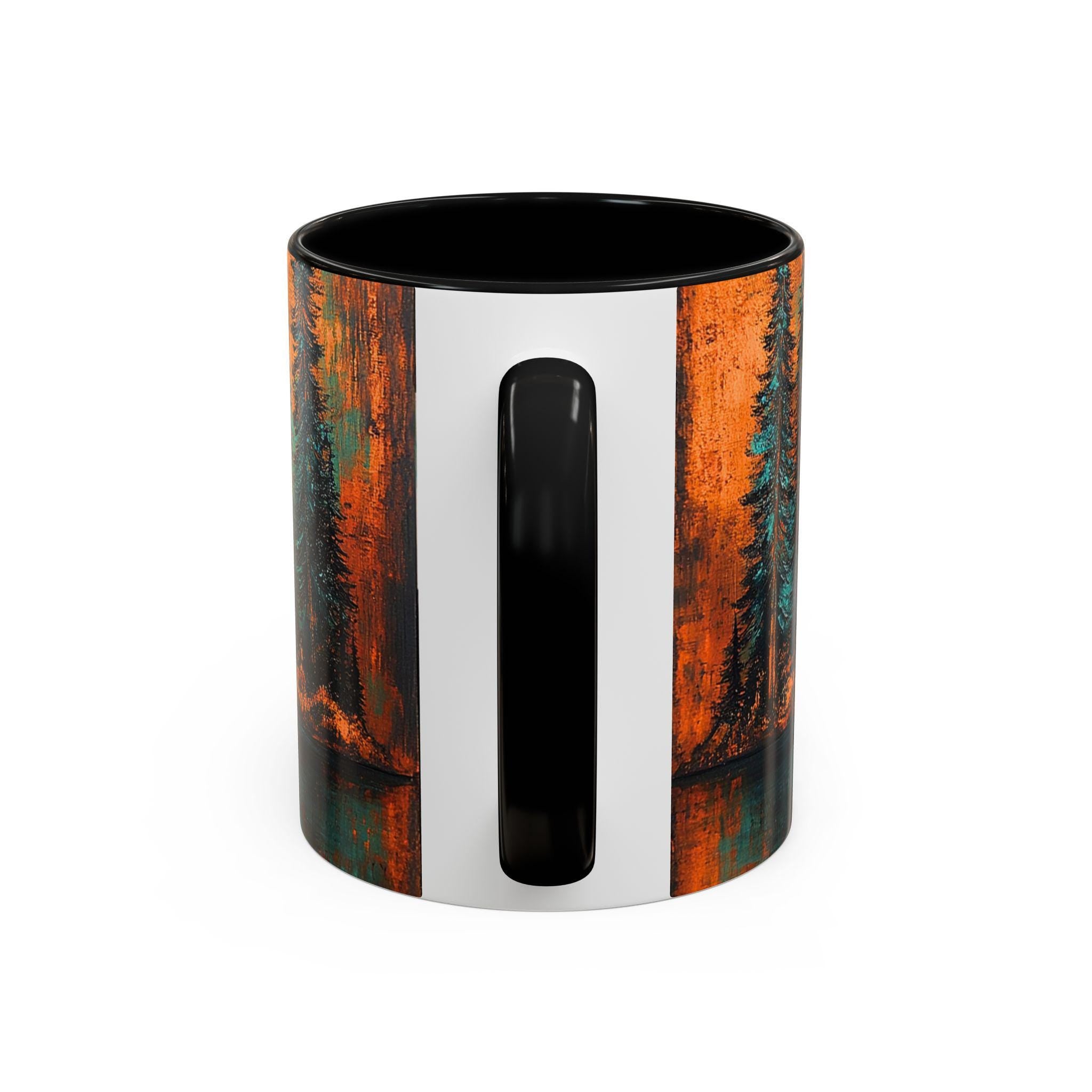 LELORESTORE Rustic Mountain Cabin Ceramic Coffee Mug 11oz 15oz