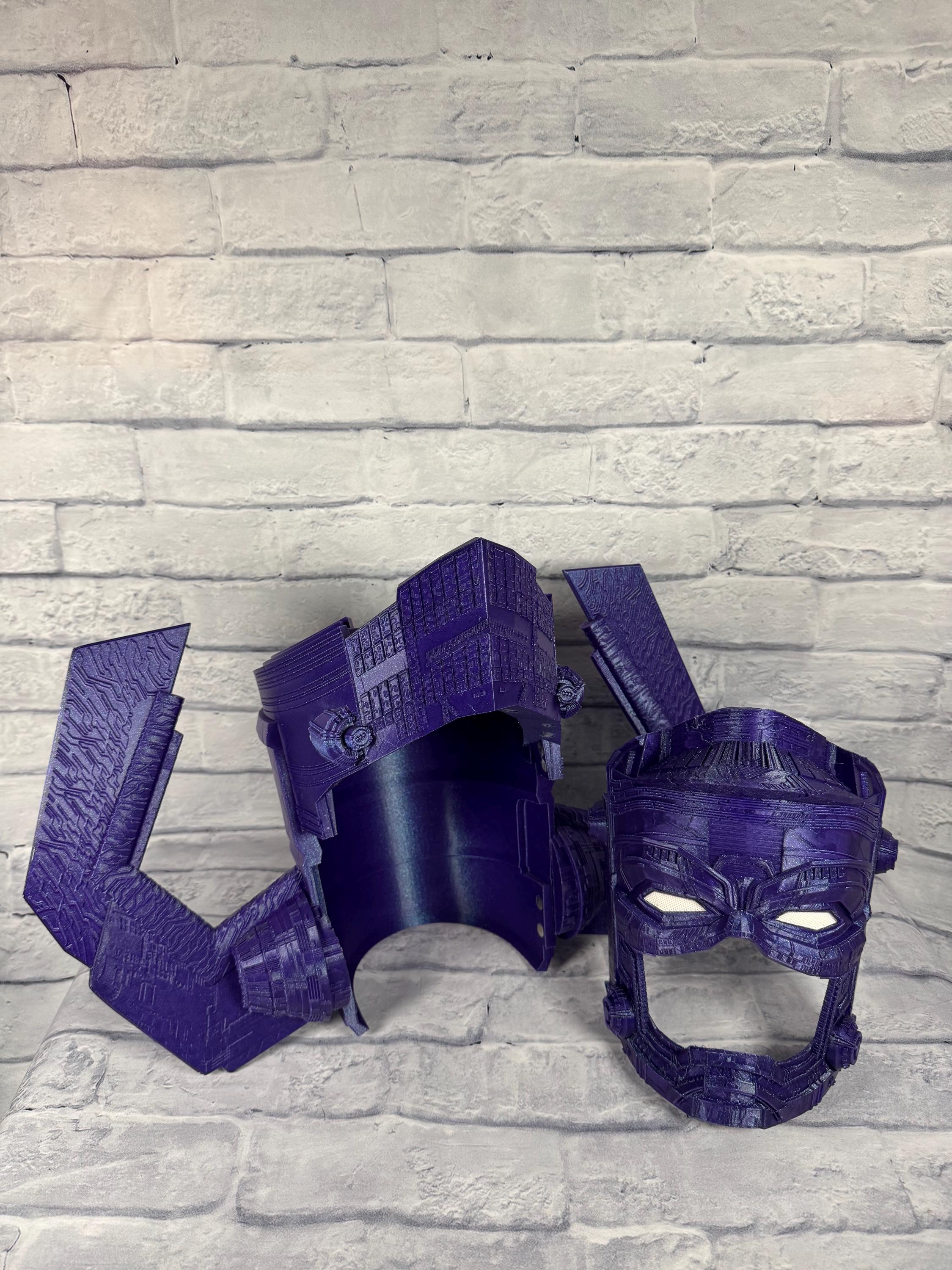 ComboMaker Galactus Movie Inspired Cosplay Helmet Cosmic Purple