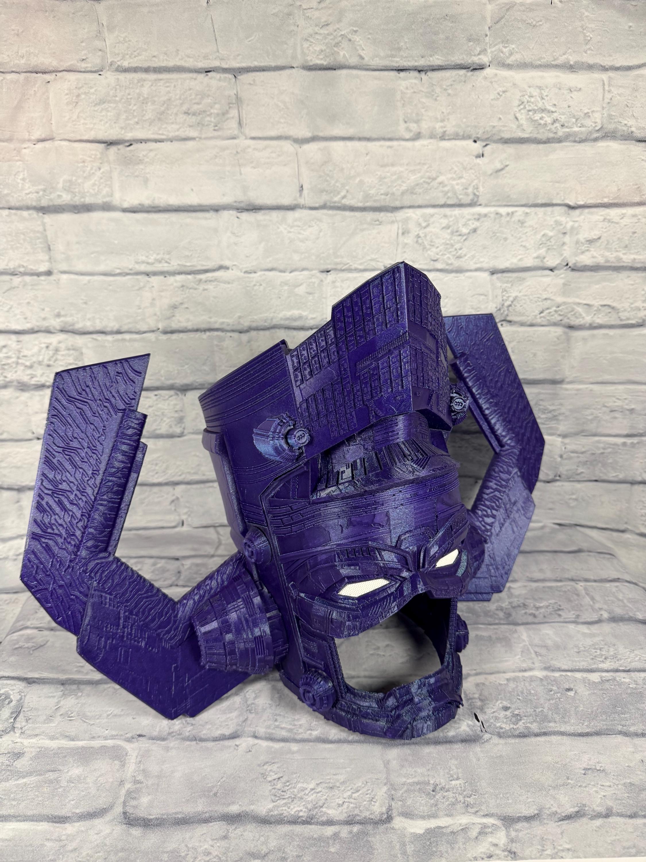 ComboMaker Galactus Movie Inspired Cosplay Helmet Cosmic Purple