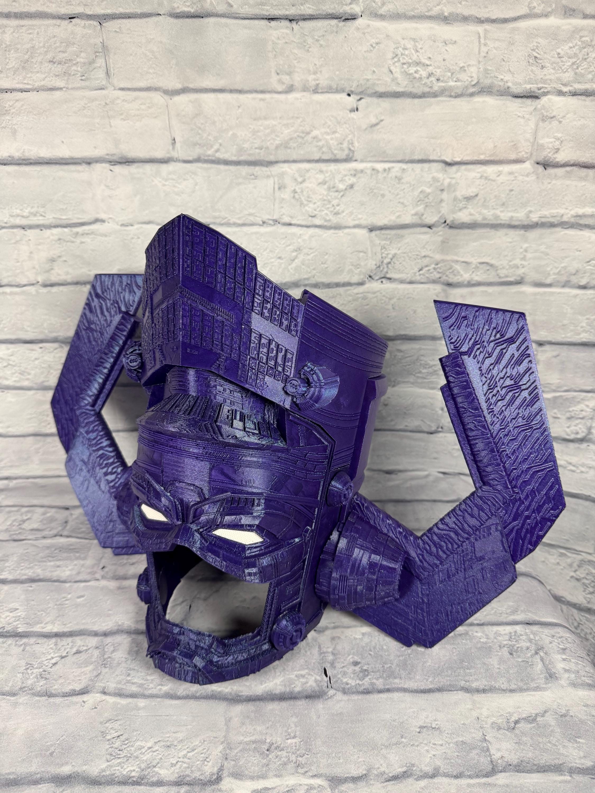ComboMaker Galactus Movie Inspired Cosplay Helmet Cosmic Purple