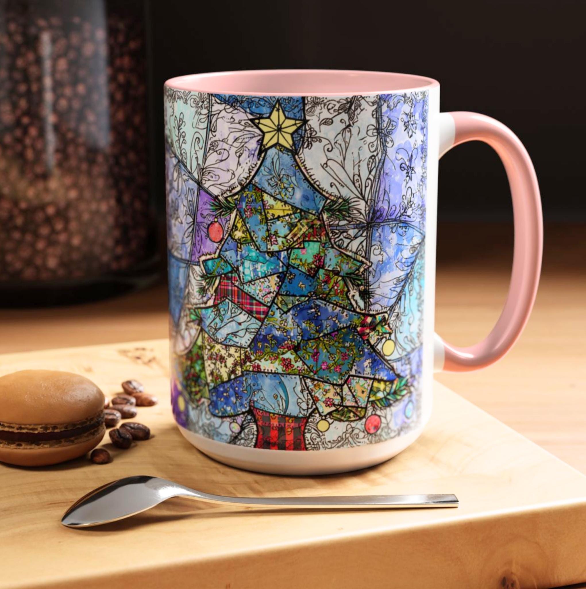 LELORESTORE Christmas Tree Ceramic Coffee Mug Seasonal Gift