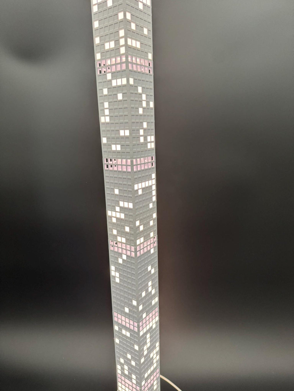 StarsoftheCity 432 Park Avenue Light Up Model 3D Printed Table Lamp