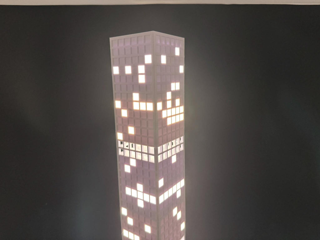 StarsoftheCity 432 Park Avenue Light Up 3D Printed Model
