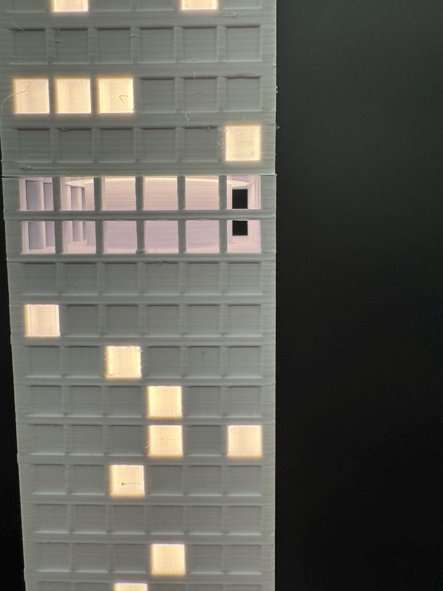 StarsoftheCity 432 Park Avenue Light Up 3D Printed Model