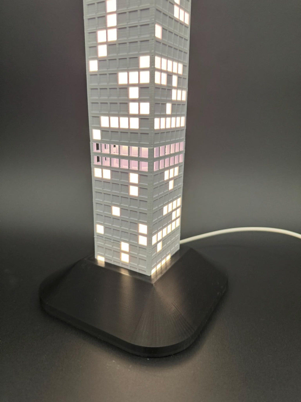 StarsoftheCity 432 Park Avenue Light Up Model 3D Printed Adjustable Brightness