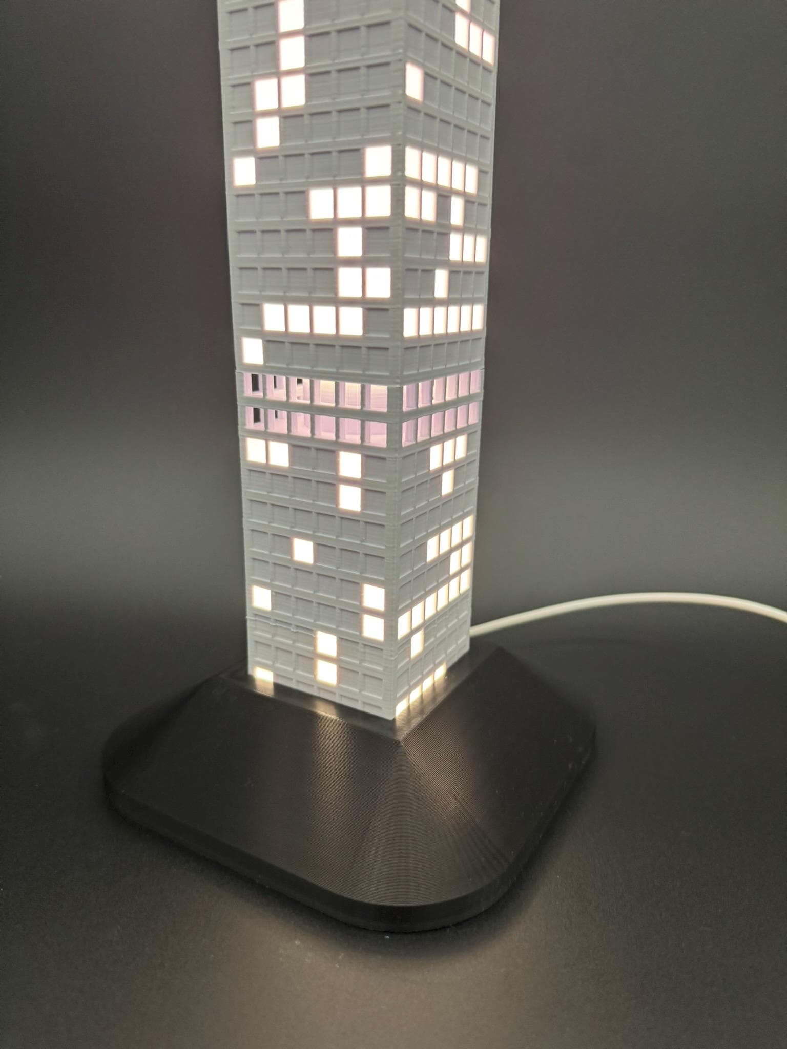 StarsoftheCity 432 Park Avenue Light Up Model 3D Printed Adjustable Brightness