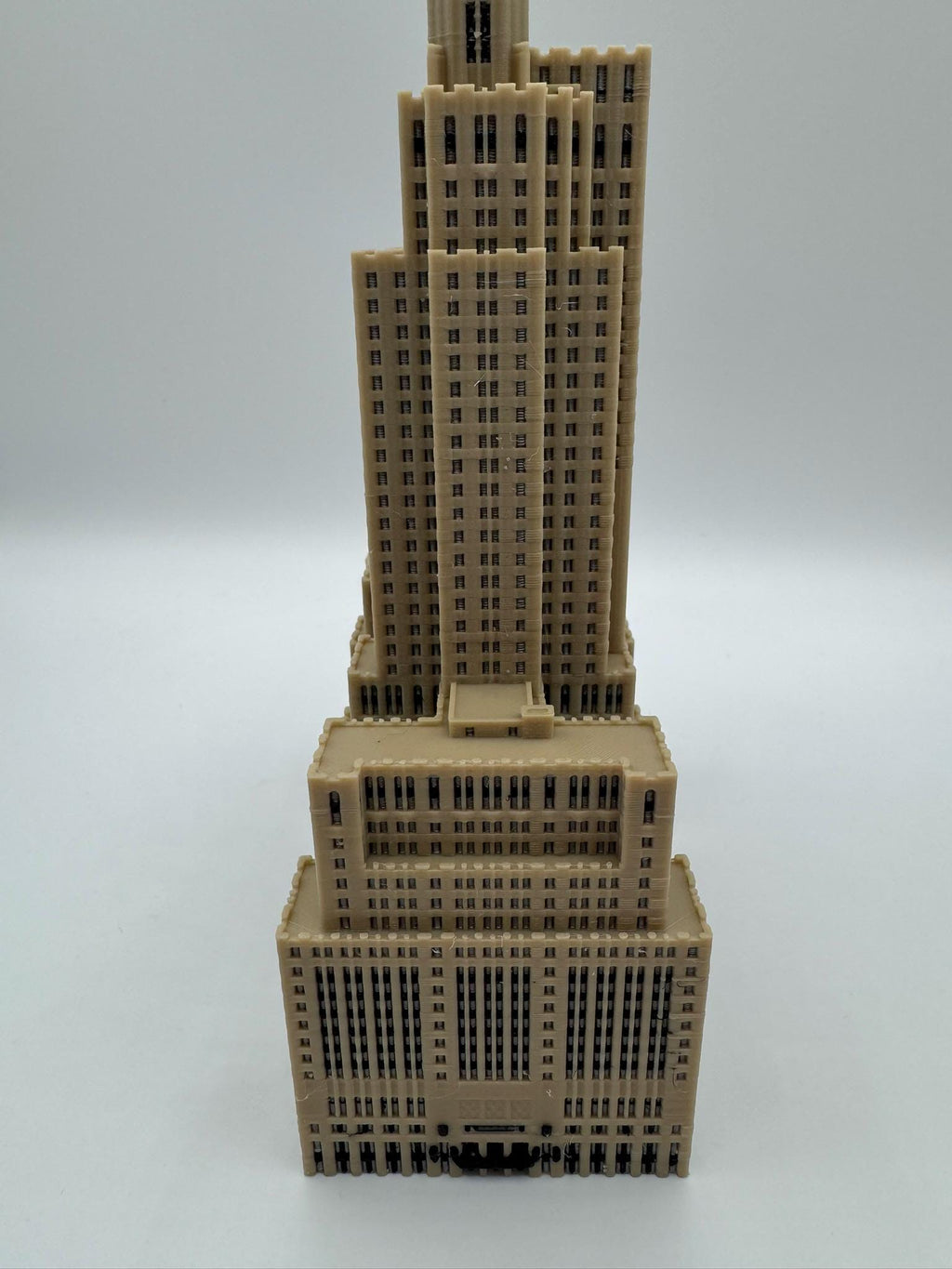 Waldorf Astoria New York Model 3D Printed Full Color 7.5in
