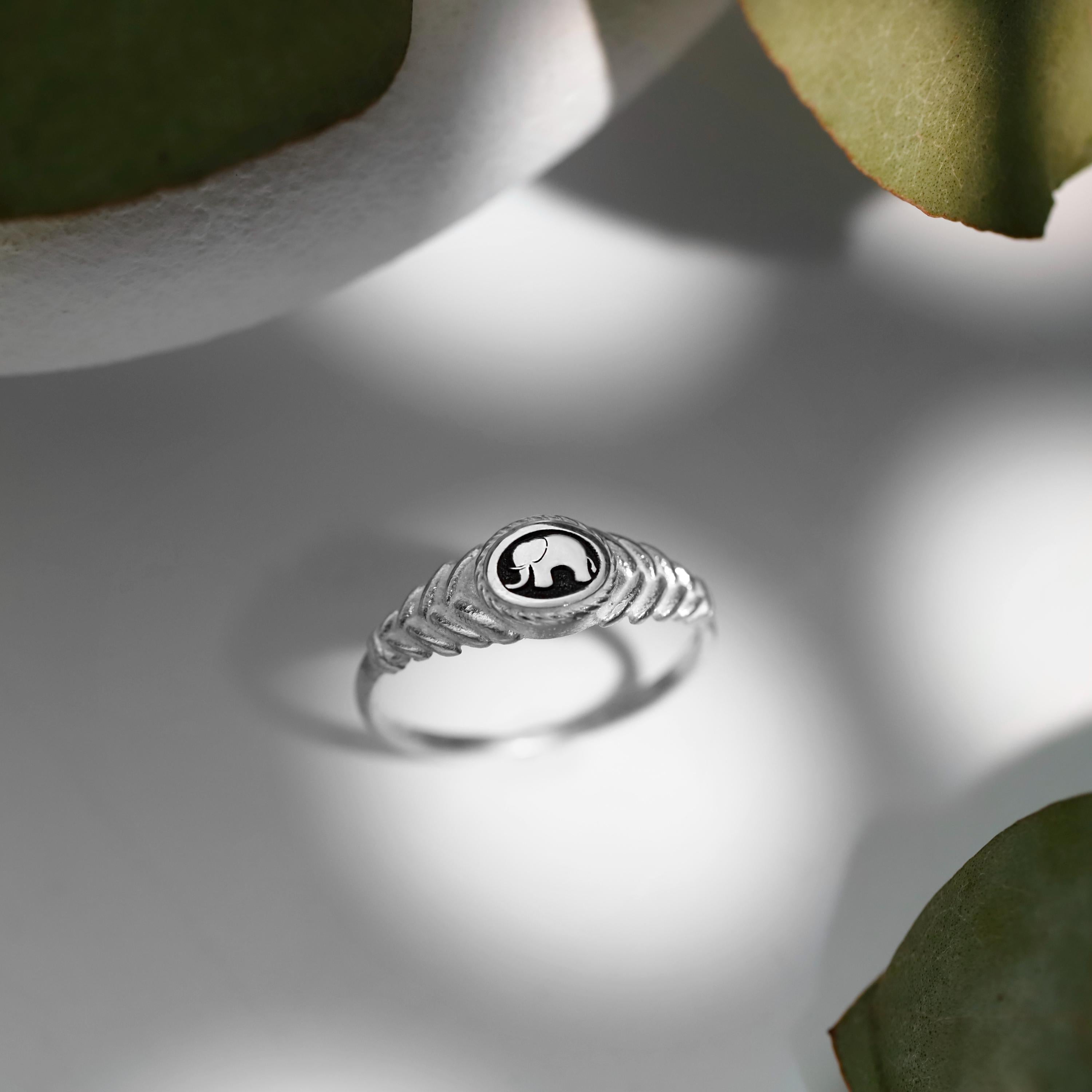 Pinky Butterfly Rings 925 Sterling Silver: Vintage Style Symbols Jewelry