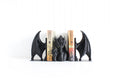 DelightfullyDutch 3D Printed Dragon Bookends Fourth Wing Bookshelf Decor