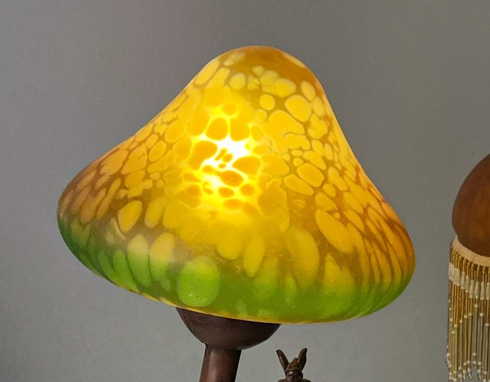 U2Antique Vintage Tiffany Lamp Accessories Shade Base Turtle Base