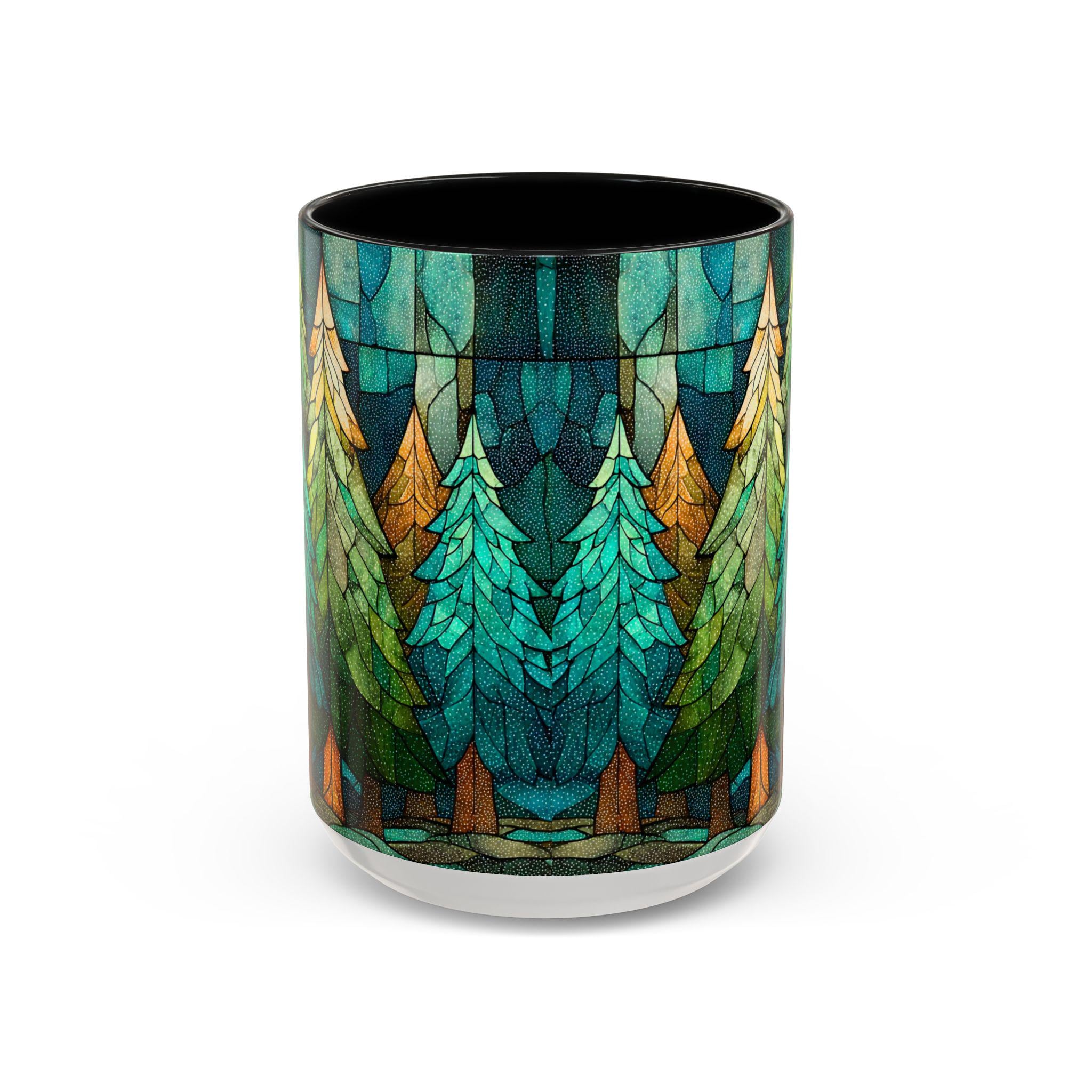 LELORESTORE Festive Christmas Tree Ceramic Mug 11oz 15oz Holiday Drinkware