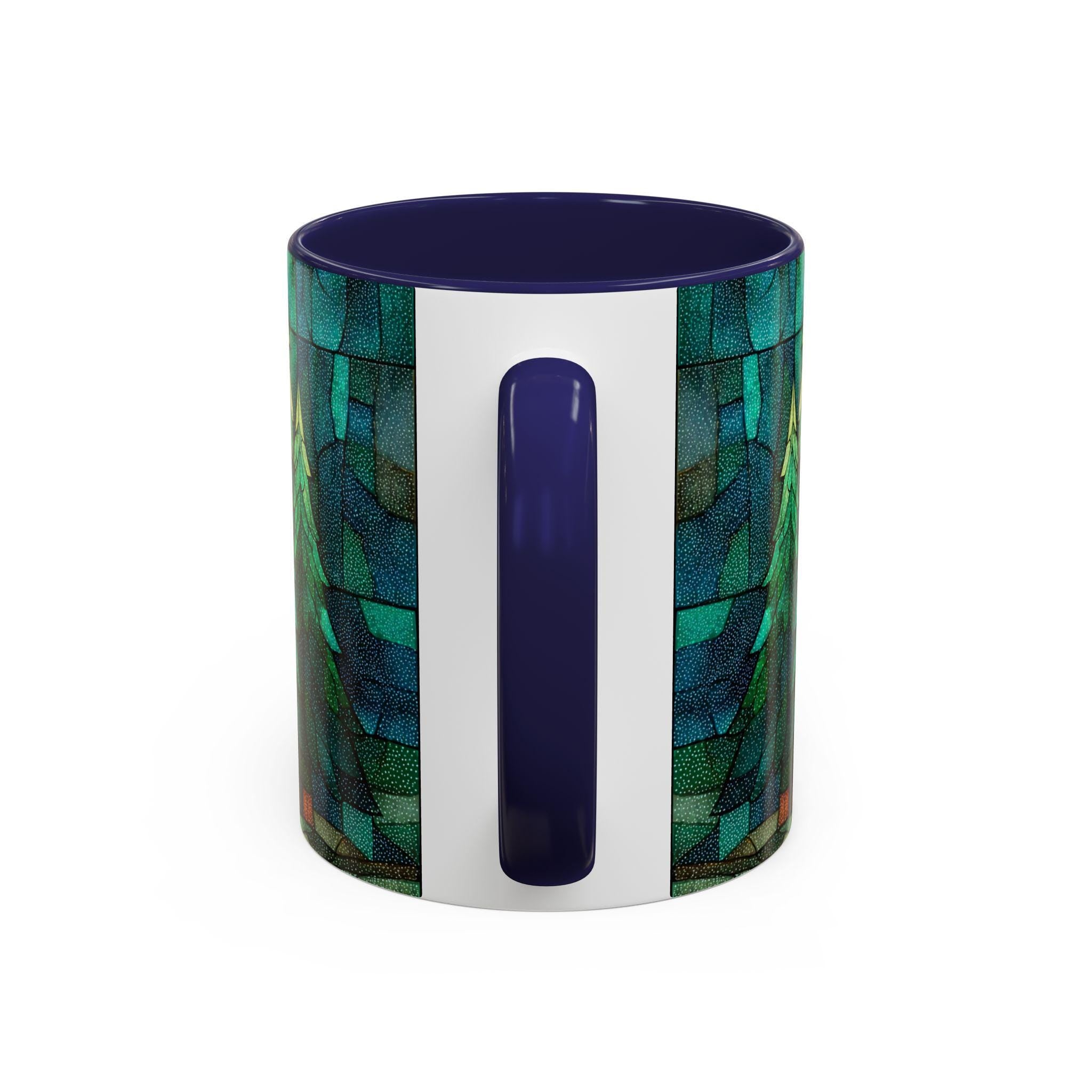 LELORESTORE Festive Christmas Tree Ceramic Mug 11oz 15oz Holiday Drinkware