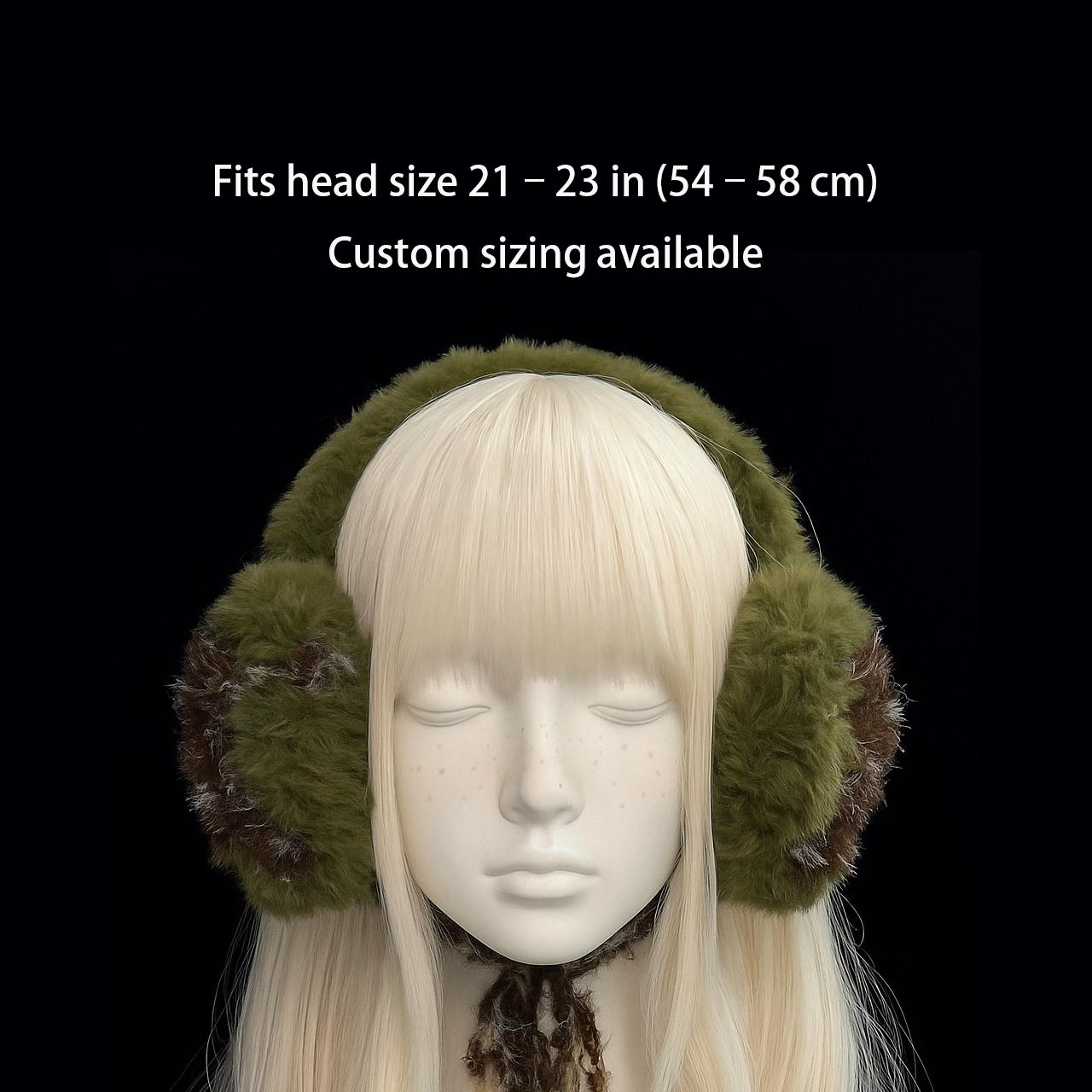 stellarPride Handcrafted Orange Fox Plush Headband Cozy Adjustable Ears