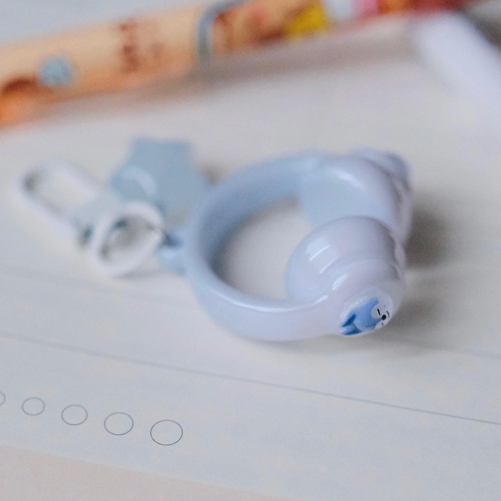 VanillaStarCafe Stray Kids Skzoo Headphones Keychain Resin Fanart