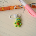 VanillaStarCafe Turtle Ninja Charms and Magnets Keychain