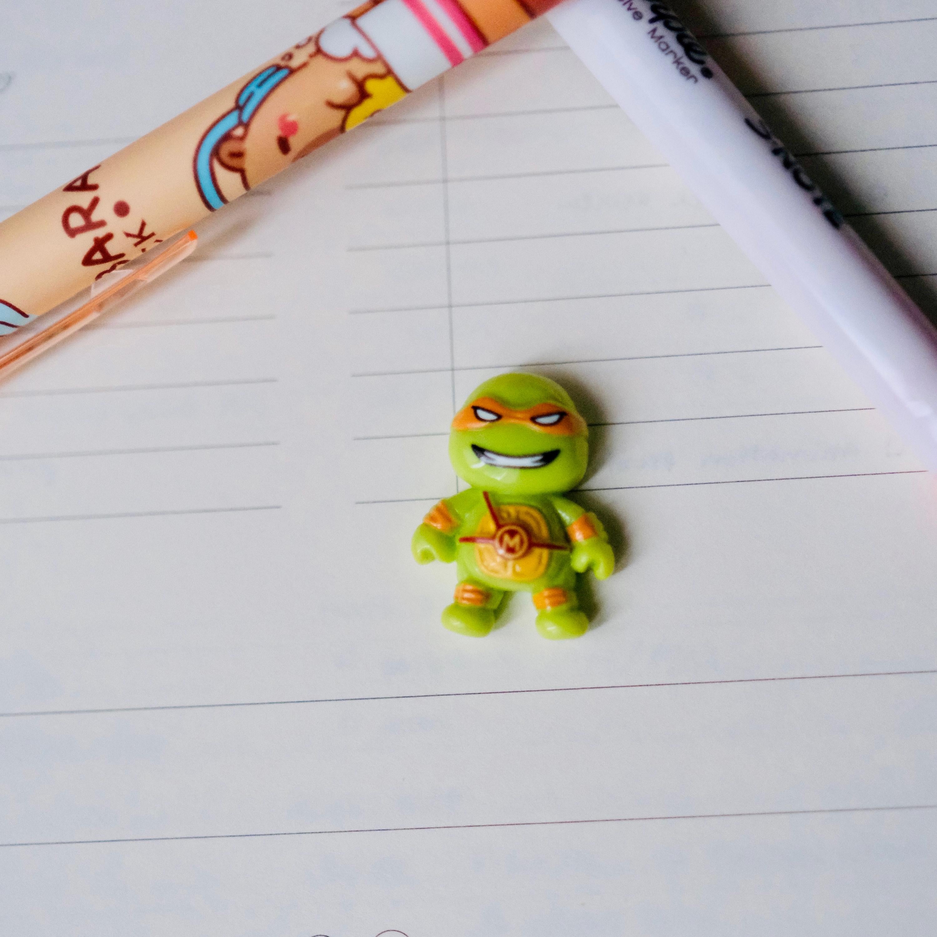 VanillaStarCafe Turtle Ninja Charms and Magnets Keychain