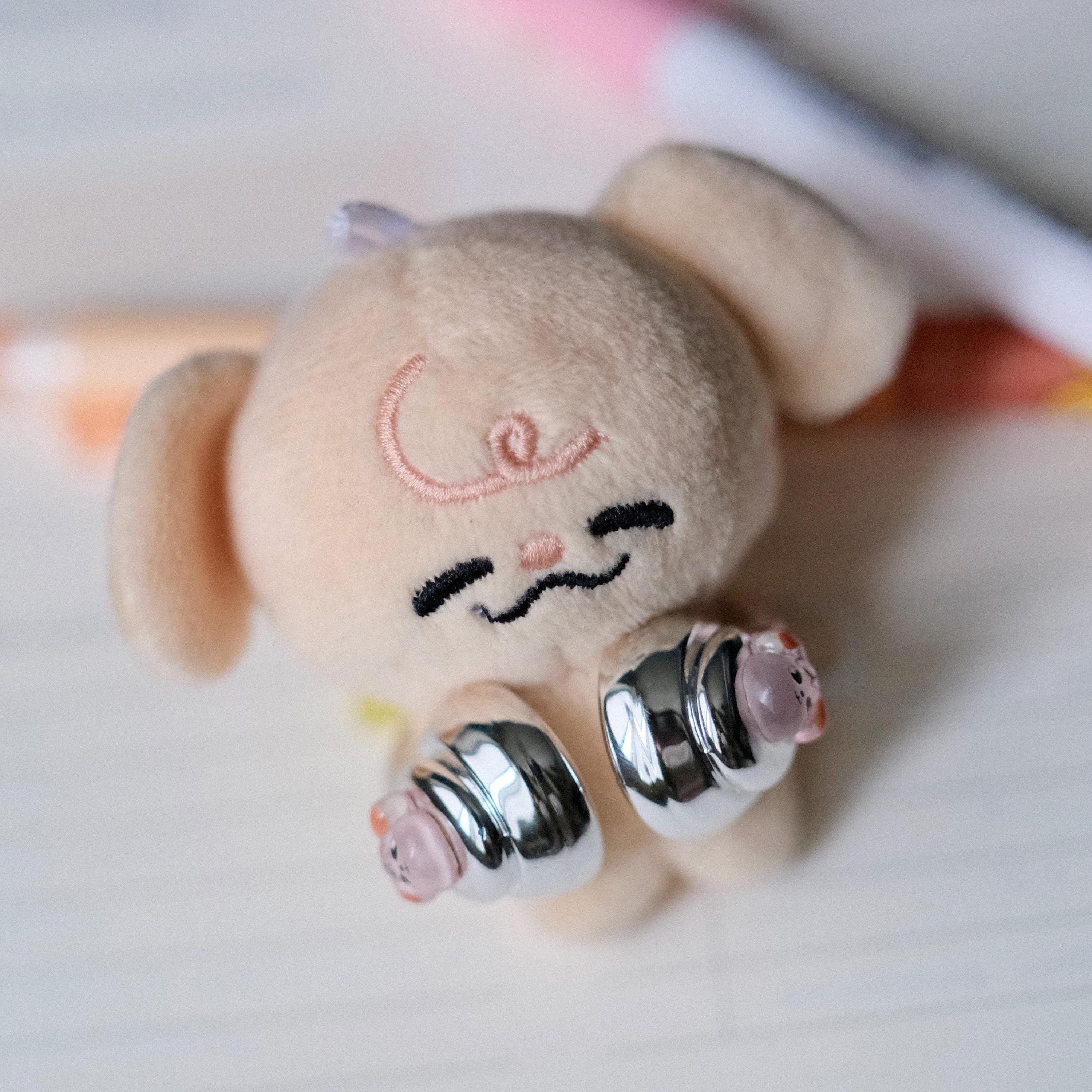VanillaStarCafe Stray Kids Skzoo Headphones Keychain Resin Fanart