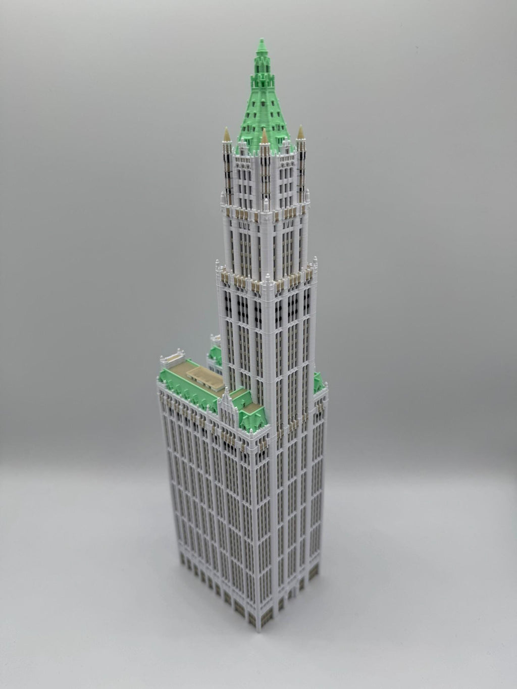 StarsoftheCity Woolworth Building Model 3D Printed Full Color 9.5in